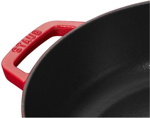 Actual product image Staub Roaster Chistera Drop (24 cm, Casserole + Stewpot, Cast iron)