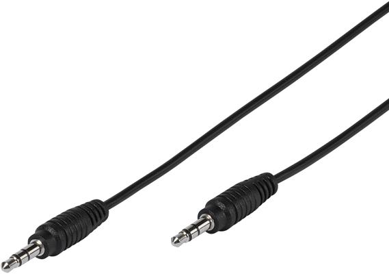 Image du produit Vivanco Connexion 3,5 mm, 3,5 mm mâle -3,5 mm mâle (1 m, Jack 3,5 mm (AUX))