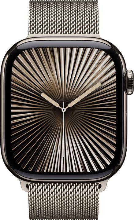 Actual product image Apple Milanese Loop (46 mm, Stainless steel)