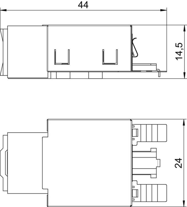 Actual product image OBO Bettermann ASM-C6 G - 24 mm - 14.5 mm - 44 mm - 18.5 g