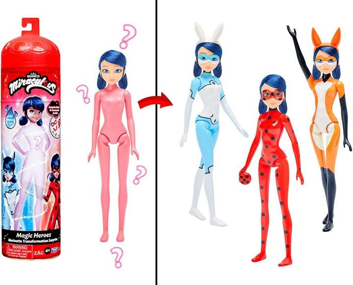 Actual product image Bandai Miraculous Magic Colour Change, approx. 26cm