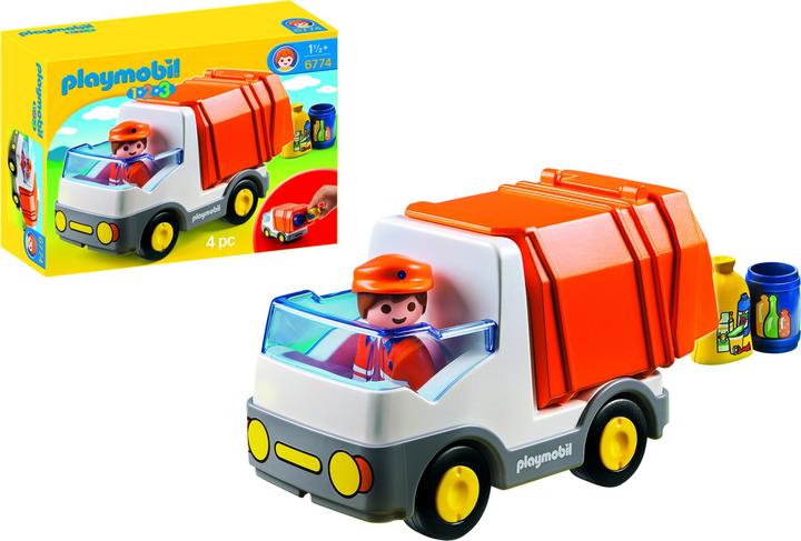 Immagine prodotto Playmobil Camion della spazzatura (6774, Playmobil 1.2.3)