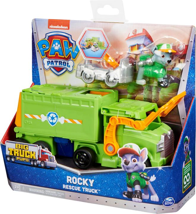 Actual product image NoName Paw Patrol Big Truck Pups Deluxe Vehicle Rocky