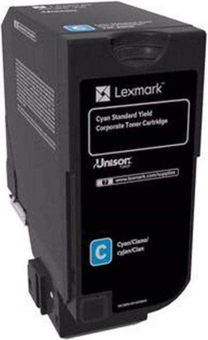 Produktbild Lexmark Corporate-Toner Cartr. Cyan (C)