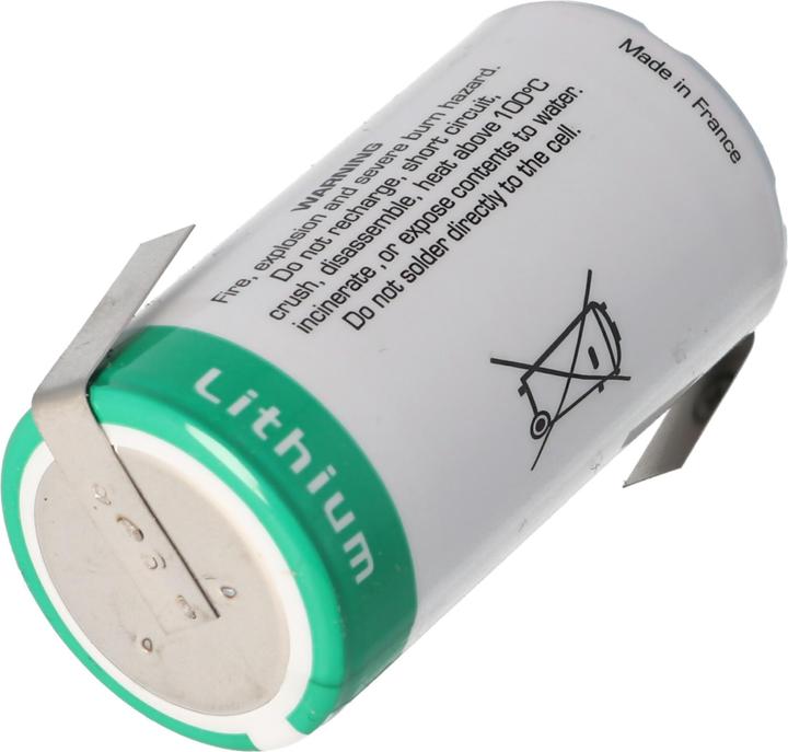 Produktbild Saft Batterie LS26500, C-Size mit Lötfahne Z-Form (1 Stk., C, 7700 mAh)
