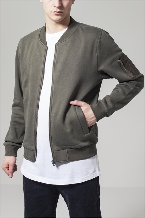 Produktbild Urban Classics Sweat Bomber Jacket (XS)