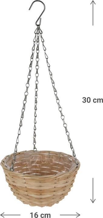 Produktbild ProGarden Hängeblumentopf-Set (30 x 16.50 cm)