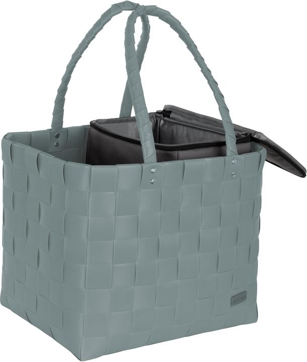 Actual product image Normani Flechtkorb mit kleiner Kühltasche (9 l)