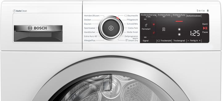 Produktbild Bosch Hausgeräte WTX87M40 (8 kg, Rechts)
