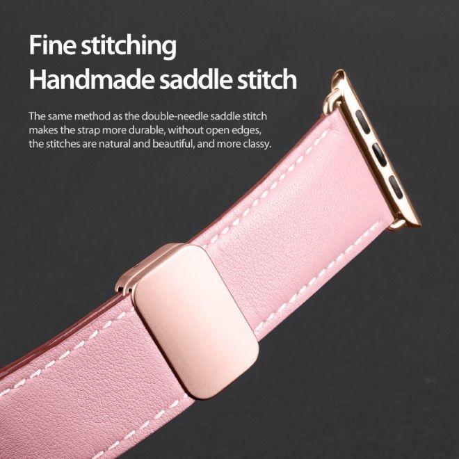 Immagine prodotto Dux Ducis Cinturino YA (42 mm, 44 mm, 45 mm, 49 mm, Pelle di vitello, Apple Watch Series 1, Apple Watch Series 2, Apple Watch Series 3, Apple Watch Serie 4, Apple Watch Serie 5, Apple Watch Serie 6, Apple Watch Series 7, Apple Watch Series 8, Apple Watch Series 9, Apple Watch SE, Apple Watch Ultra, Apple Watch Ultra 2)