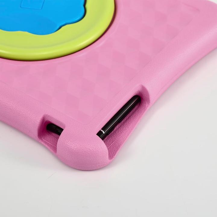 Produktbild Goki Kinder-Tablet mit WLAN, Android 12, 10 Zoll Display, Quad-Core, 4 GB RAM, 64 GB, Dual-Kamera (nur WLAN, 10", 64 GB)