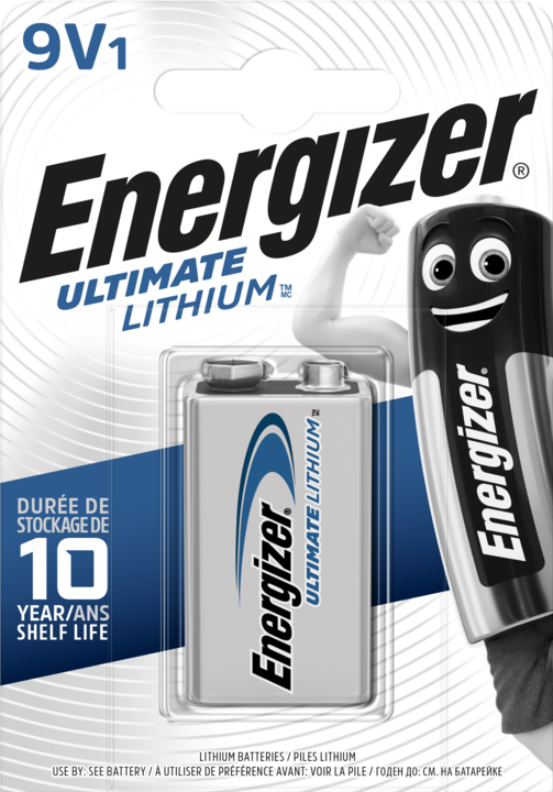 Actual product image Energizer L522 (1 pcs., 9V Block, 1200 mAh)