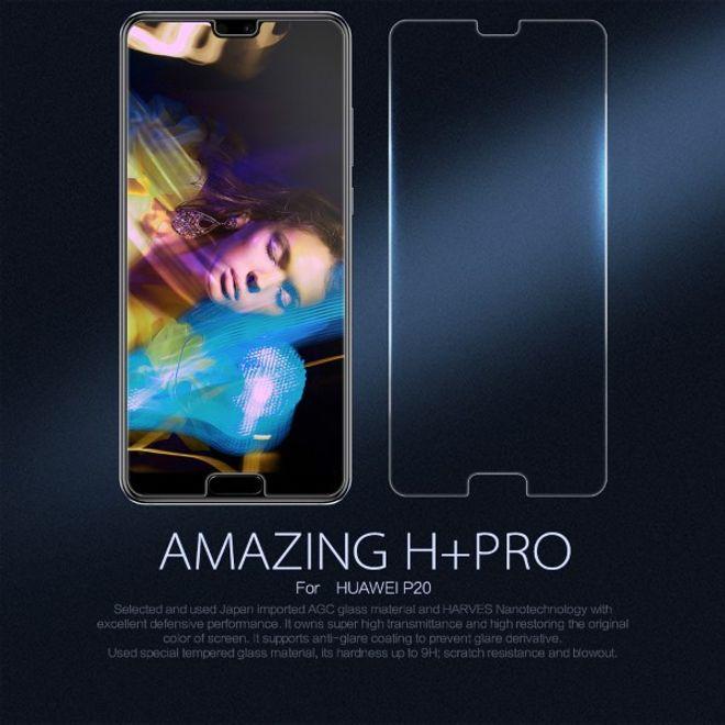 Actual product image Nillkin H+ PRO protective glass (1 Piece, Cubot P20)