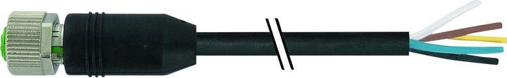Actual product image Murr Elektronik M12 Bu. ger. with free cable end PUR-OB 8x0.25 dragk. 10m