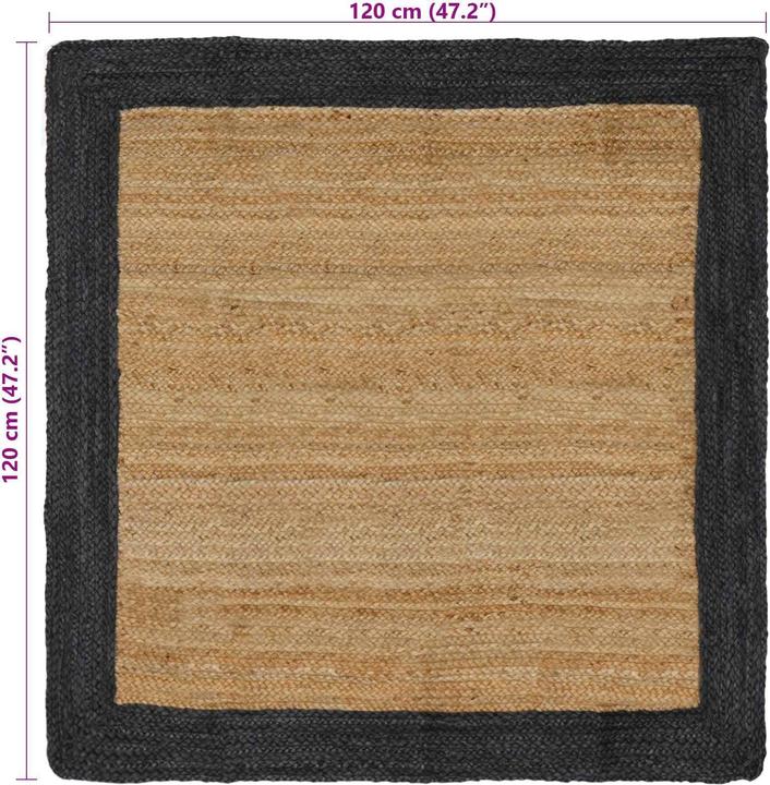Produktbild vidaXL Moderner Teppich (120 x 120 cm)