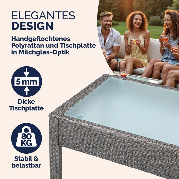 Produktbild Casaria Sitzgruppe (76 x 40 x 41 cm)