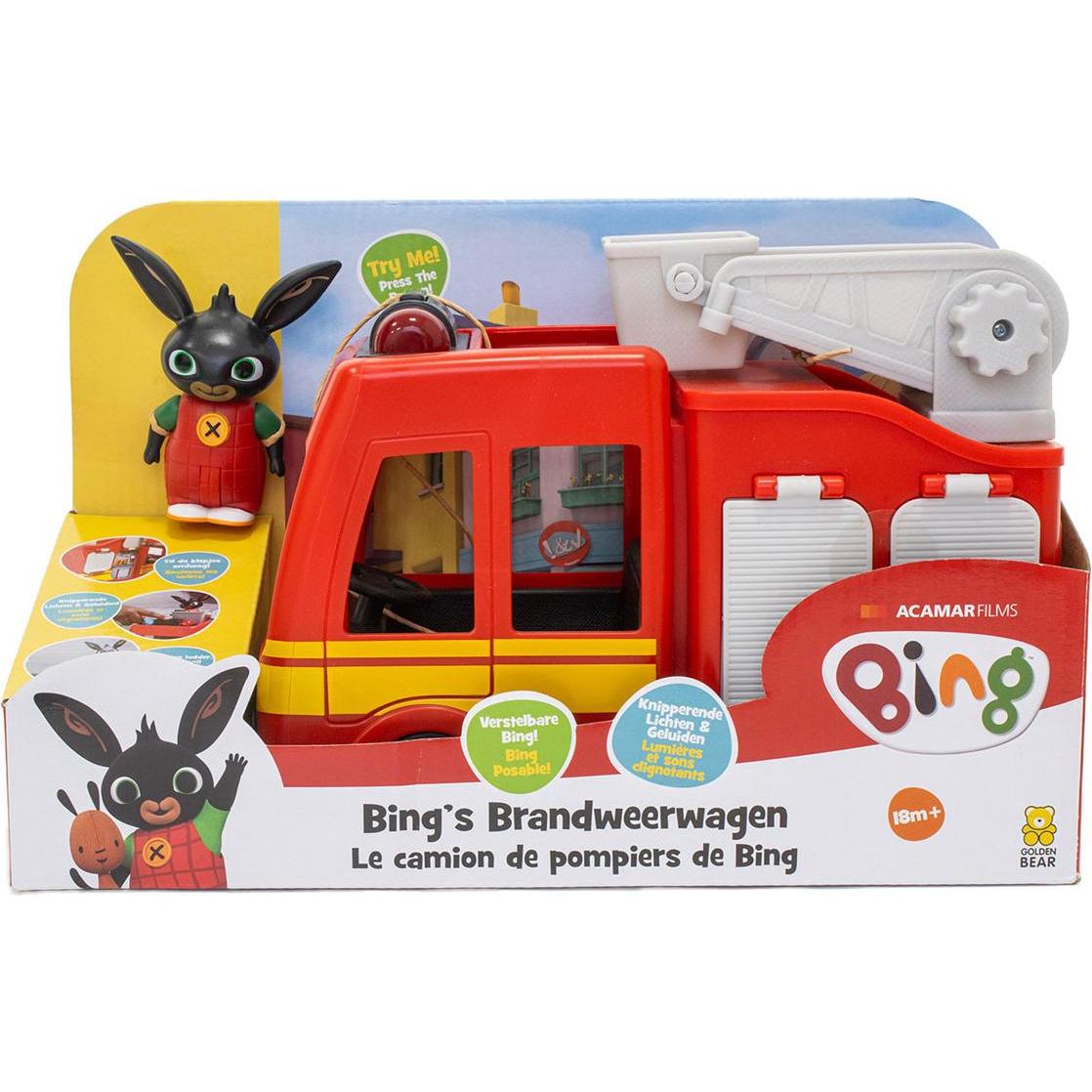 Thumbnail - Spectron Bing Feuerwehrauto mit Licht und Ton