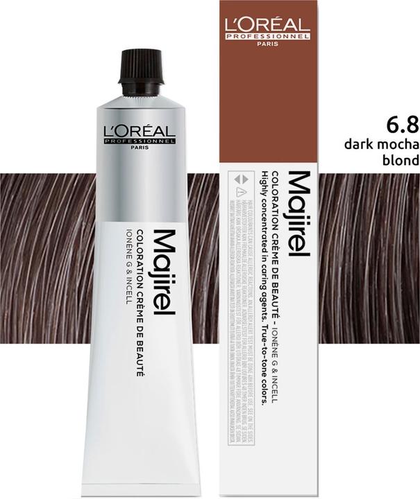 Actual product image L'Oréal Professionnel Majirel (6.8 Dark blonde mocha)