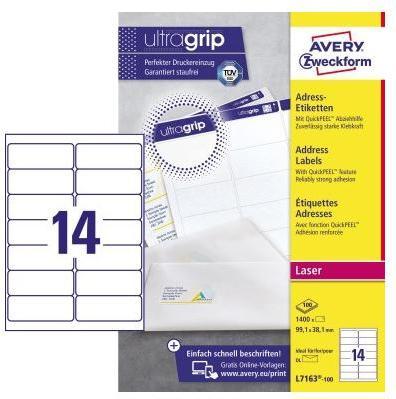 Immagine prodotto Avery Etichette di indirizzo L7163