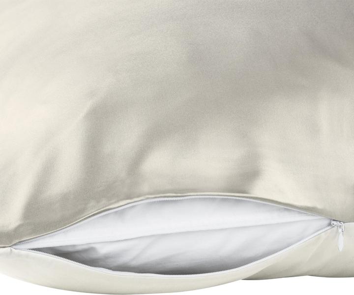 Actual product image Aspero Seiden Kissenbezug 80x80 cm (Duvet cover, 80 x 80 cm)