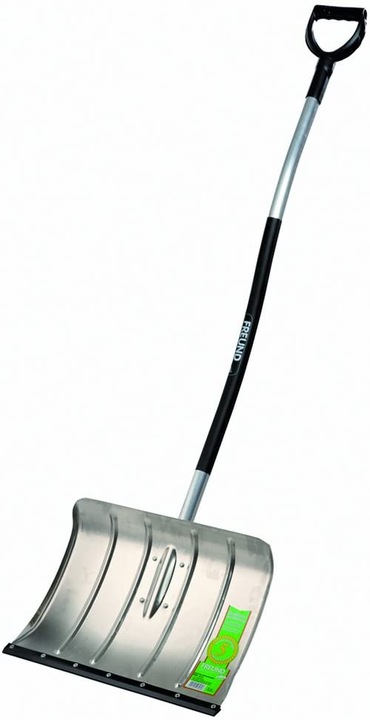 Produktbild Magni Freund 2000528 Ergo Aluminium-Schneeschieber 50 cm mit Thermoflexkunstoffkante und ergonomischen Alu