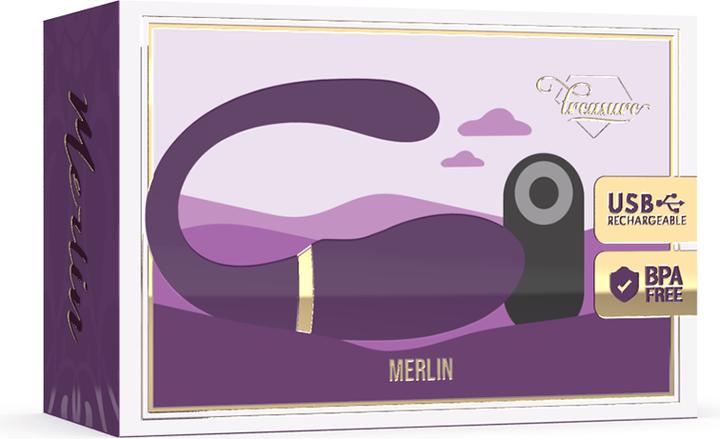 Actual product image Treasure X Treasure Merlin Double Couple Vibrator Remote Control