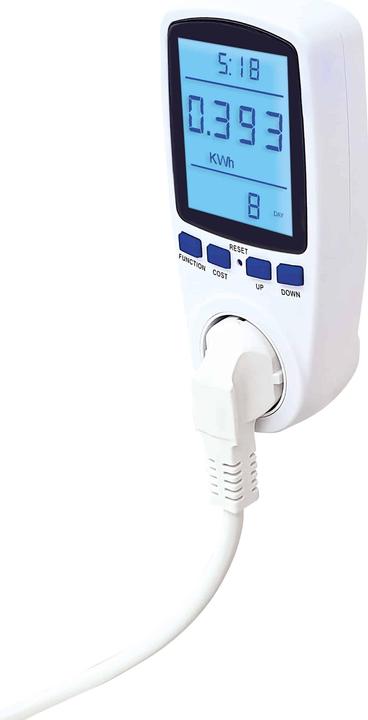 Produktbild Schwaiger Energiekostenmessgerät mit Display, weiss