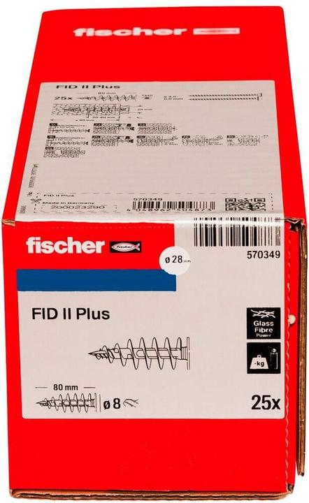 Produktbild Fischer Ankerbolzen R 88561 FAZ II 10/ 20 A 4 Ohne Oberflächenangabe (25 Stk.)