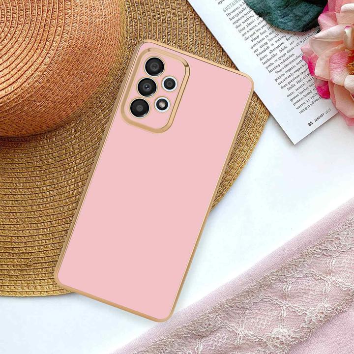 Produktbild Cadorabo Hülle für Samsung Galaxy A33 5G im TPU mit Kameraschutz LM130 Style (Samsung Galaxy A33 5G)