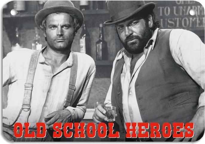 Old School Heroes (16.5 x 11.5 cm)