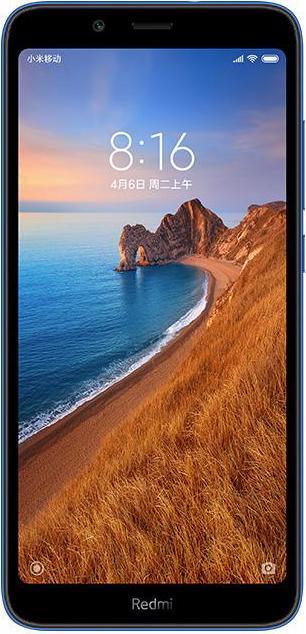 Produktbild Xiaomi Redmi 7A (16 GB, Matte Blue, 5.45", Dual SIM, 13 Mpx, 4G)