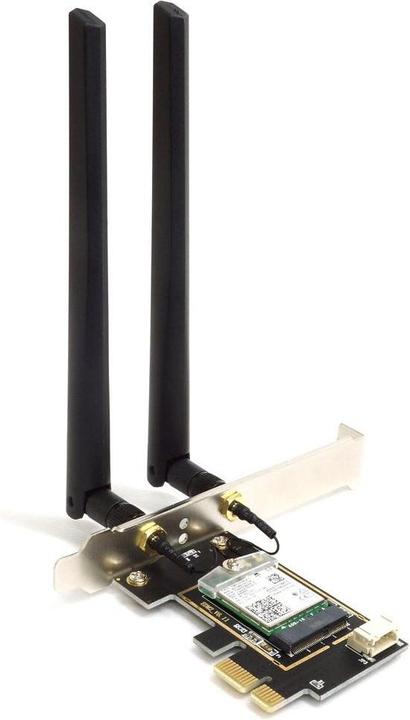 Alfa Network Alfa Wi-Fi 6E PCIe Card with Dipole Antenna AIT-AX210