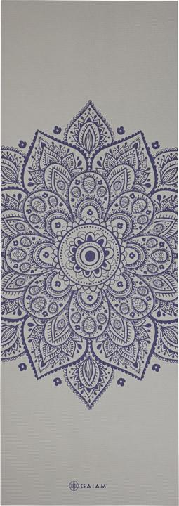 Actual product image Gaiam Sundial Flower Yoga Mat 5 mm Classic Printed (5 mm)