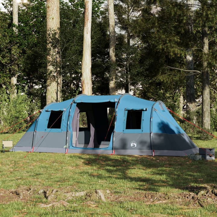 Actual product image VidaXL Tunnel family tent 6 persons Waterproof (Tunnel tent, 11.15 kg, 6 persons)