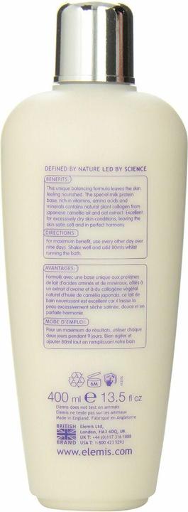 Immagine prodotto Elemis Bagno di latte lenitivo per il corpo, nutriente per la pelle (400 ml)