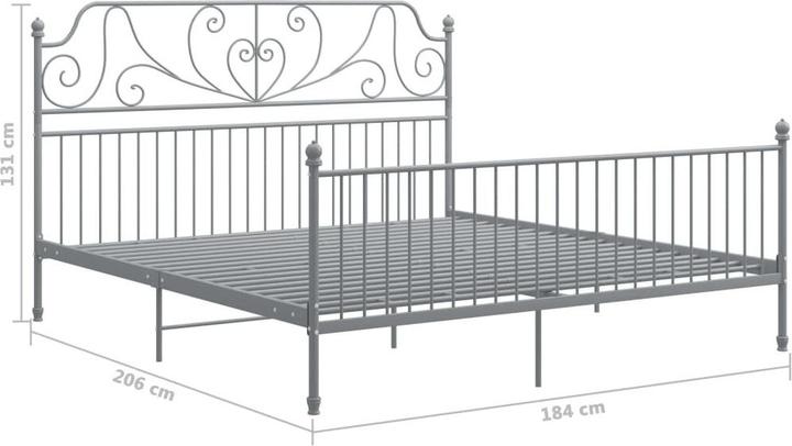 Produktbild vidaXL Bettrahmen (180 x 200 cm)