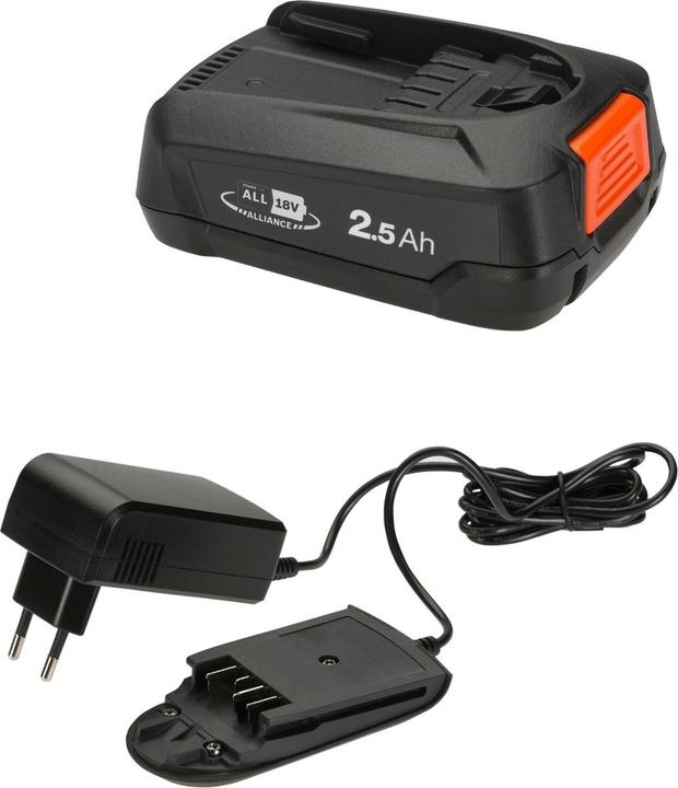 Starter kit P4A PBA 18V, 45 2.5Ah + AL 1810 CV