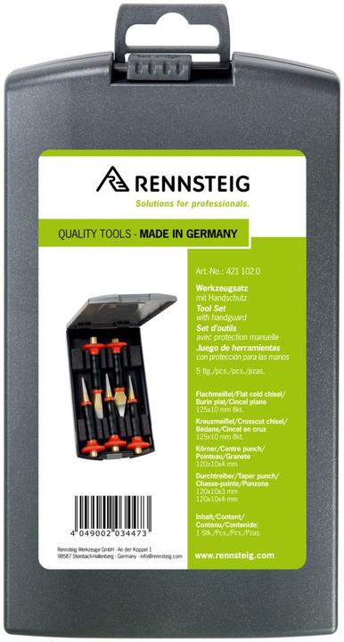 Produktbild Rennsteig Werkzeugsatz in Kunststoff-Kas