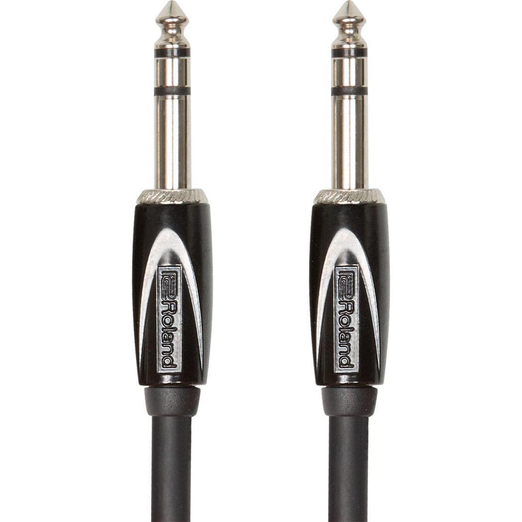 Roland 3FT / 1M INTERCONNECT CABLE, 1/4" TRS-1/4" TRS, BALANCED (1 m), Audio Kabel