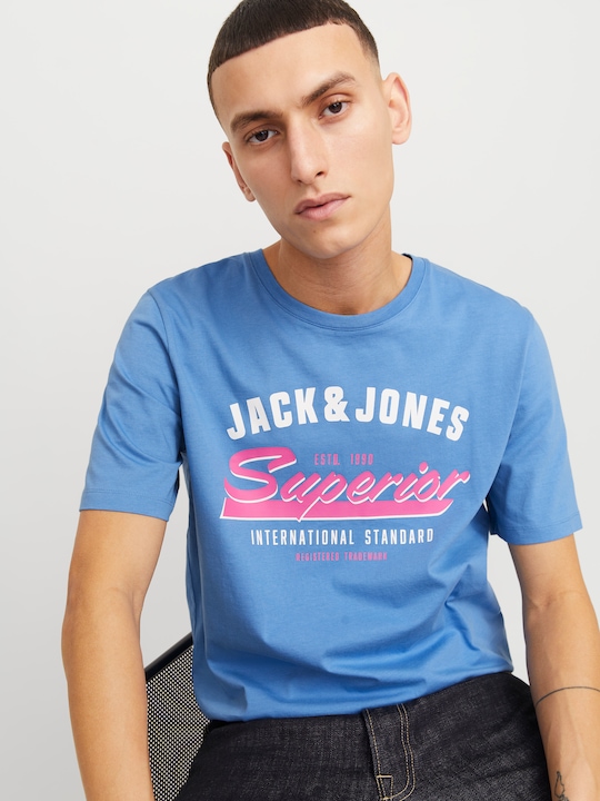 Image du produit Jack & Jones Jjelogo Tee Ss O-Neck 2 Col Ss25 Sn (S)