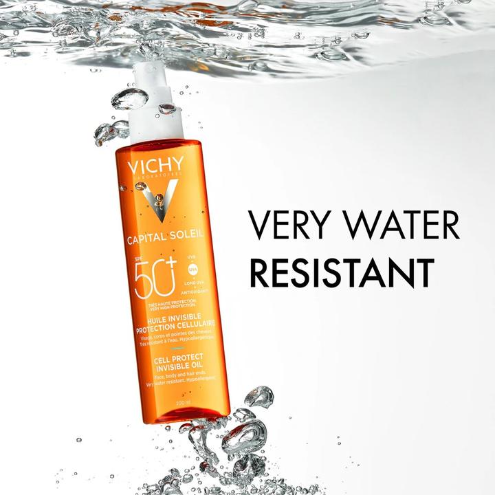 Actual product image Vichy Capital Soleil Invisible (Suntan oil, SPF 50+, 200 ml)