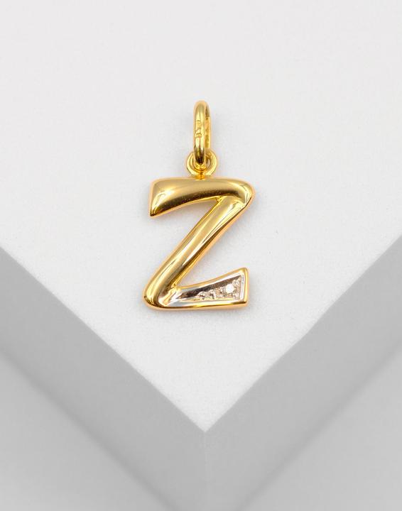 Produktbild Muau Buchstabe (750, Weissgold, 18K Gelbgold)