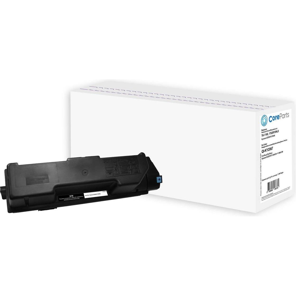 CoreParts, Toner, Toner Black TK-1160 (BK)