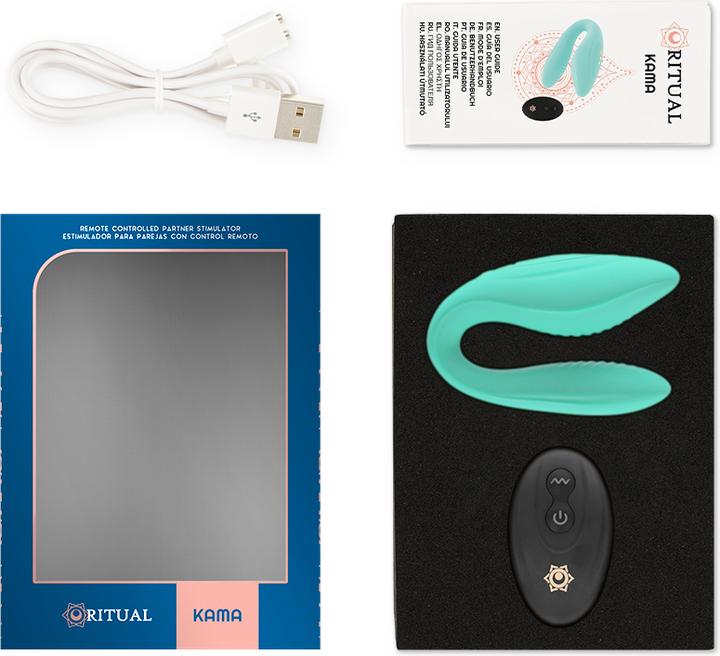 Image du produit Ritual Vibromasseur pour couple "Kama" avec télécommande