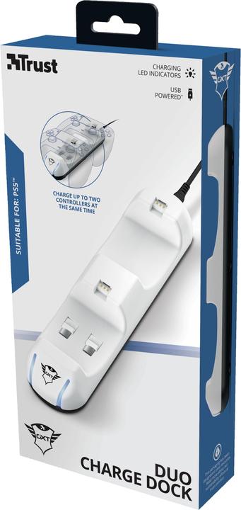 Actual product image Trust Controller charging station GXT 251 Duo for PS5 (PS5)
