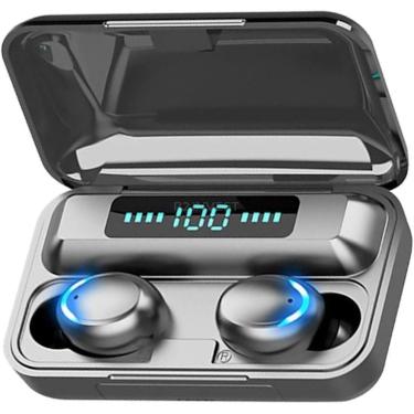 cyoo F9+ -5c True Wireless Kopfhörer 5.1 mit Power Bank (Kabellos), Kopfhörer, Schwarz