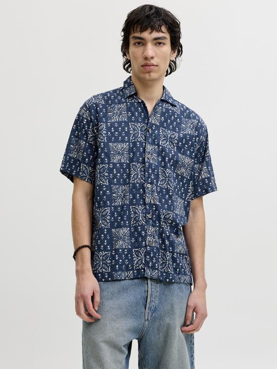 Immagine prodotto Jack & Jones Jprblulyon Print Dobby S/S Shirt Sn (L)