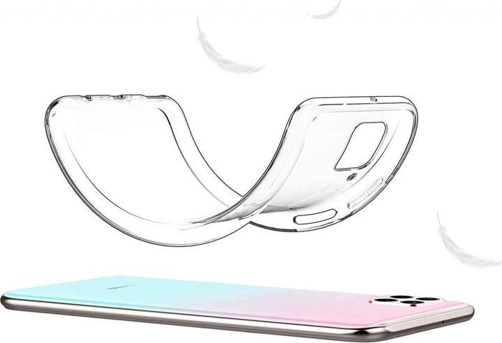 Actual product image Screenguard Huawei P40 Lite Flexible TPU Clear Case (Huawei P40 Lite)
