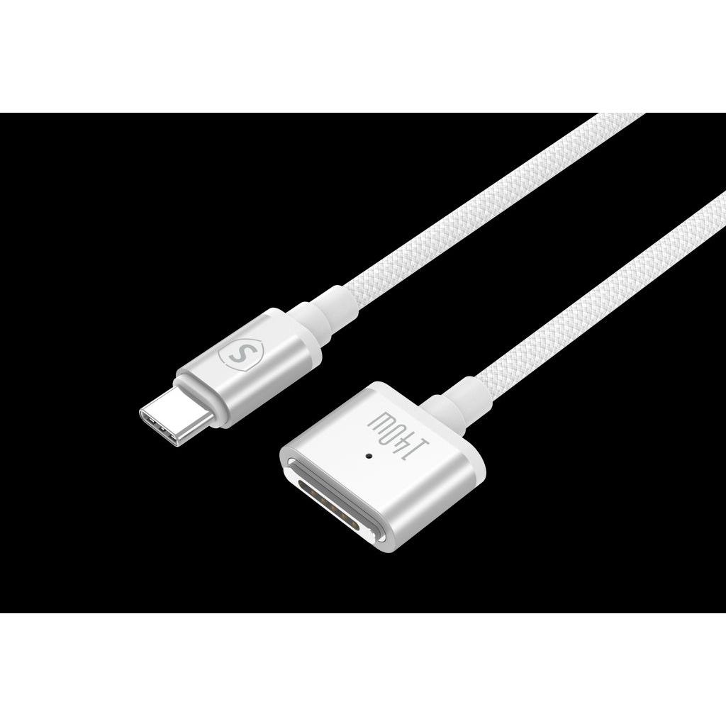SIGN Macbook Magnetic Charging Cable 140W USB-C to MagSafe 3 T-type (140 W), Alimentatore per notebook