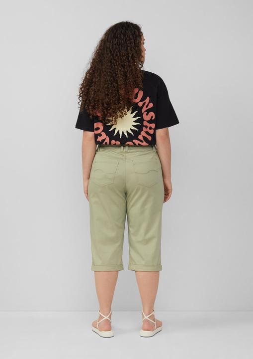 Actual product image S.Oliver Hose Capri-Hose aus Baumwoll-Elasthan-Mischung (44)